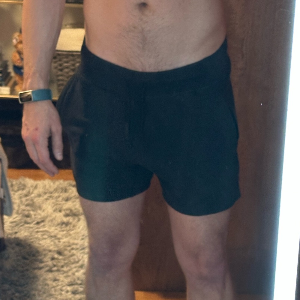 Men’s Black GymShark brand shorts. size small